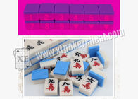 Mahjong の紫外線コンタクト レンズ/ゲーム/賭ける用具のための青い詐欺師 Mahjong